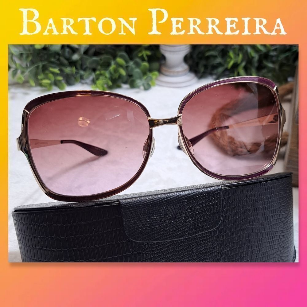 Barton Perreira Serene Sunglasses Authentic EUC